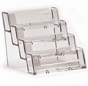 4 Pocket 4 Tier Landscape Business Card Holder